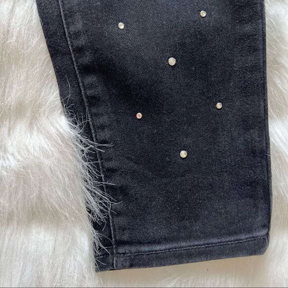 Paige Jeans Verdugo Skinny Rhinestone Jeans (25) - Picture 7 of 12